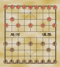 象棋“楚河漢界”