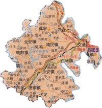 內江市中區地圖