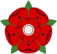 蘭開斯特王朝的標誌是一朵紅玫瑰