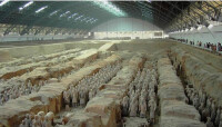 秦始皇兵馬俑博物館的一號坑
