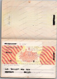 澳大利亞傳統紙質簽證