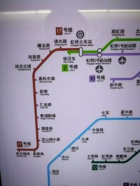 上海地鐵17號線線路走向圖
