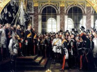 德意志帝國成立典禮中的俾斯麥