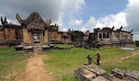 柬埔寨柏威夏古寺風光