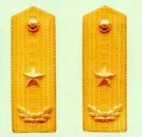 武警少將常服肩章(1988～2007)