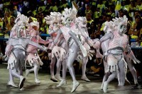 里約熱內盧狂歡節的桑巴舞表演比賽