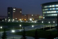 陝西科技大學夜色