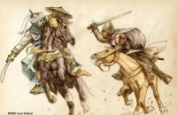 聖殿騎士與阿尤布王朝騎兵的戰鬥