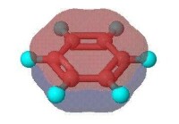 苯分子中的離域大Π鍵