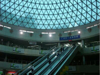 廣州東站圓形進站大廳