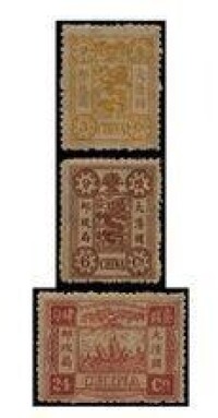 中國第一套紀念郵票 —— 萬壽票 