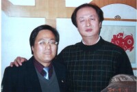 丁留強與中國音樂家協會主席趙季平