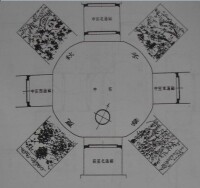慶陵墓室平面圖
