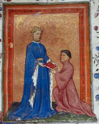 繪於1413年，左為亨利五世