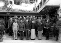 宋希濂將軍在1943年與遠征軍眾將領合影
