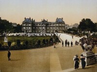 約1890年的盧森堡宮。