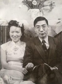 郭永懷與李佩的結婚照