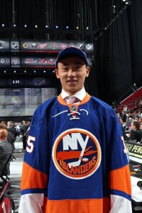 宋安東被NHL紐約島人隊選中