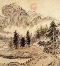 《溪山真賞圖》天津藝術博物館藏