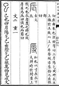 《說文解字》中的“巳”字