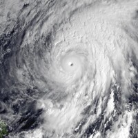 超強颱風鸚鵡衛星雲圖