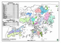 香港郊野公園及特別地區分佈地圖