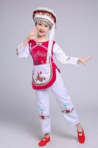 白族姑娘傳統服裝