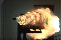 NRL2008年電磁軌道炮發射試驗