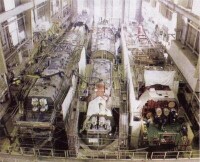 霍瓦茲船廠里建造的209型潛艇