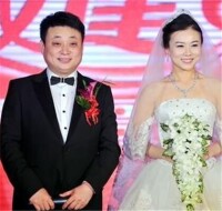 小么哥張勇與劉婧結婚照