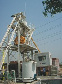 三一HZS60攪拌站參與巴基斯坦住宅工程
