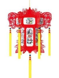 藁城傳統工藝“紙雕宮燈”