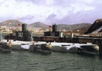 蘇聯裝備的633型潛艇