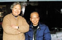 1993年3月3日 王德寶夫婦在上海徐家匯寓所