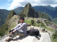 2010年，馬宏傑在秘魯馬丘比丘拍攝。
