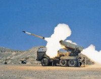 IMI公司生產的山貓輪式模塊化多管火箭炮