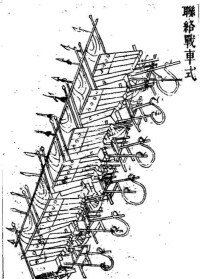 明軍的架火戰車