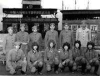 曾思玉（左）與陳再道接見裝甲部隊（1964）