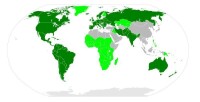 全球地圖分部