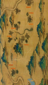 蒙古山水地圖