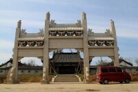 重修中的青島慈雲寺