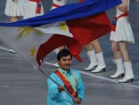 帕奎奧成為奧運會的旗手