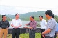 市長金湘軍在興業鯉魚灣水庫指導工作
