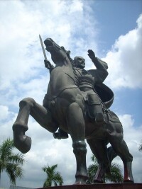 騎馬雕像