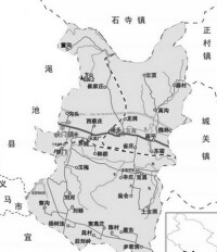 鐵門鎮地圖（2012年）
