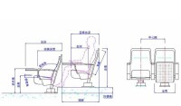 禮堂椅尺寸說明