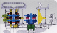 萬能軋機示意圖