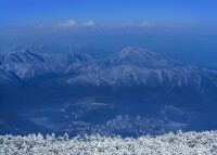 峨眉半山七里坪雪景