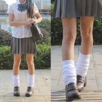 日本學生妹的泡泡襪