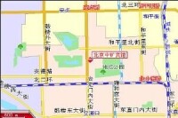 北京中礦賓館地理位置圖